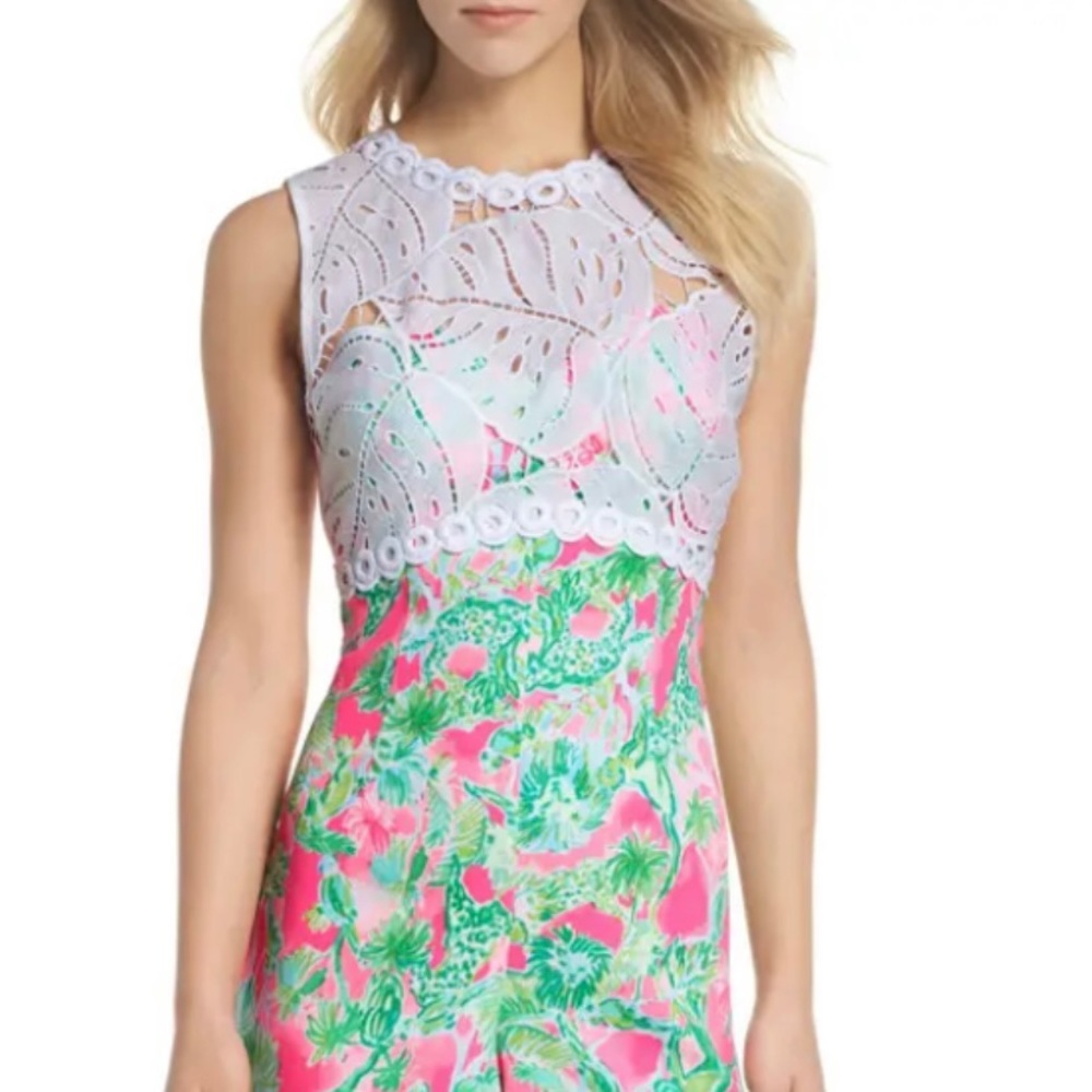 Lilly Pulitzer Floral Sadie Romper